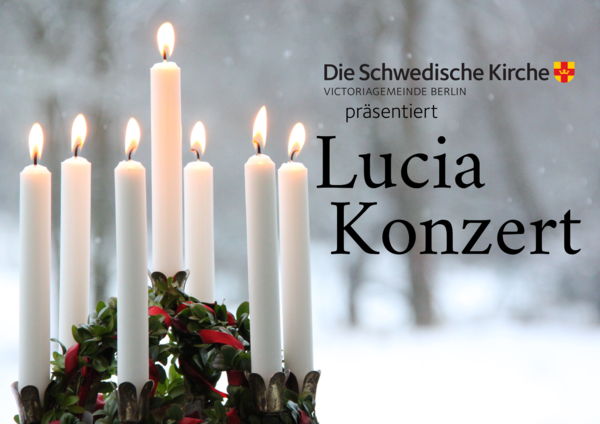 Luciakonzert (Lichterkönigin) am 11. Dezember